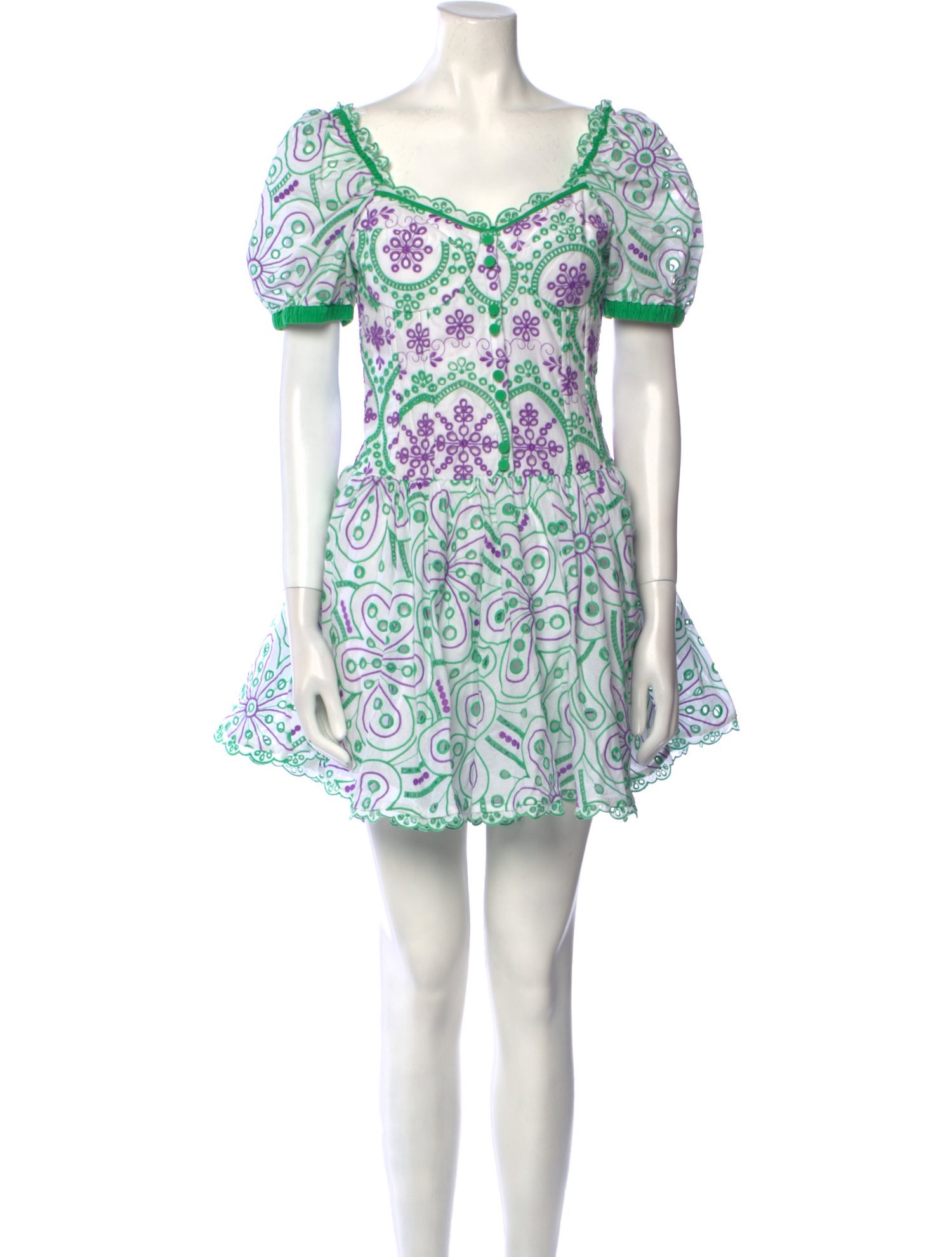 Charo Ruiz Printed Mini Dress