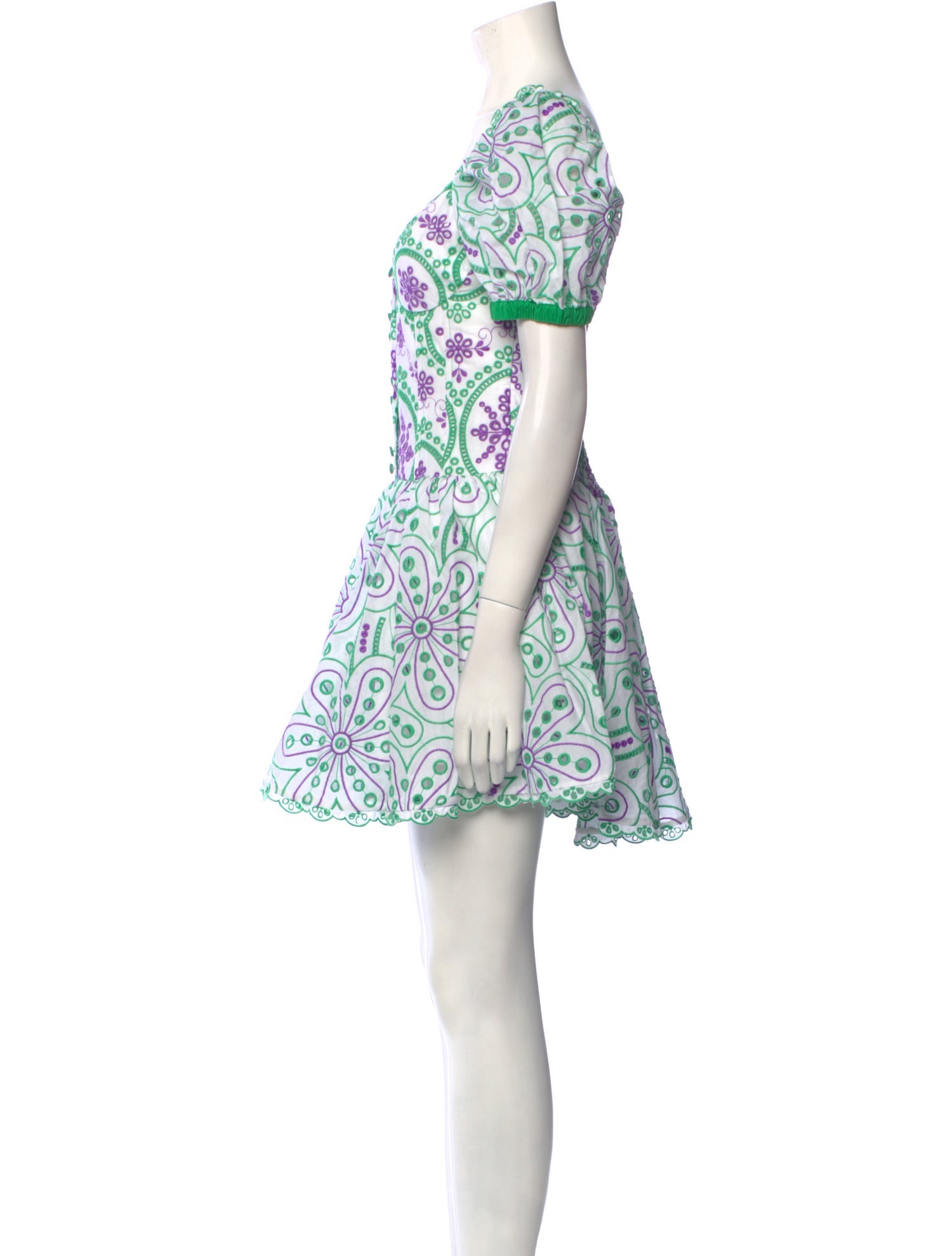 Charo Ruiz Printed Mini Dress