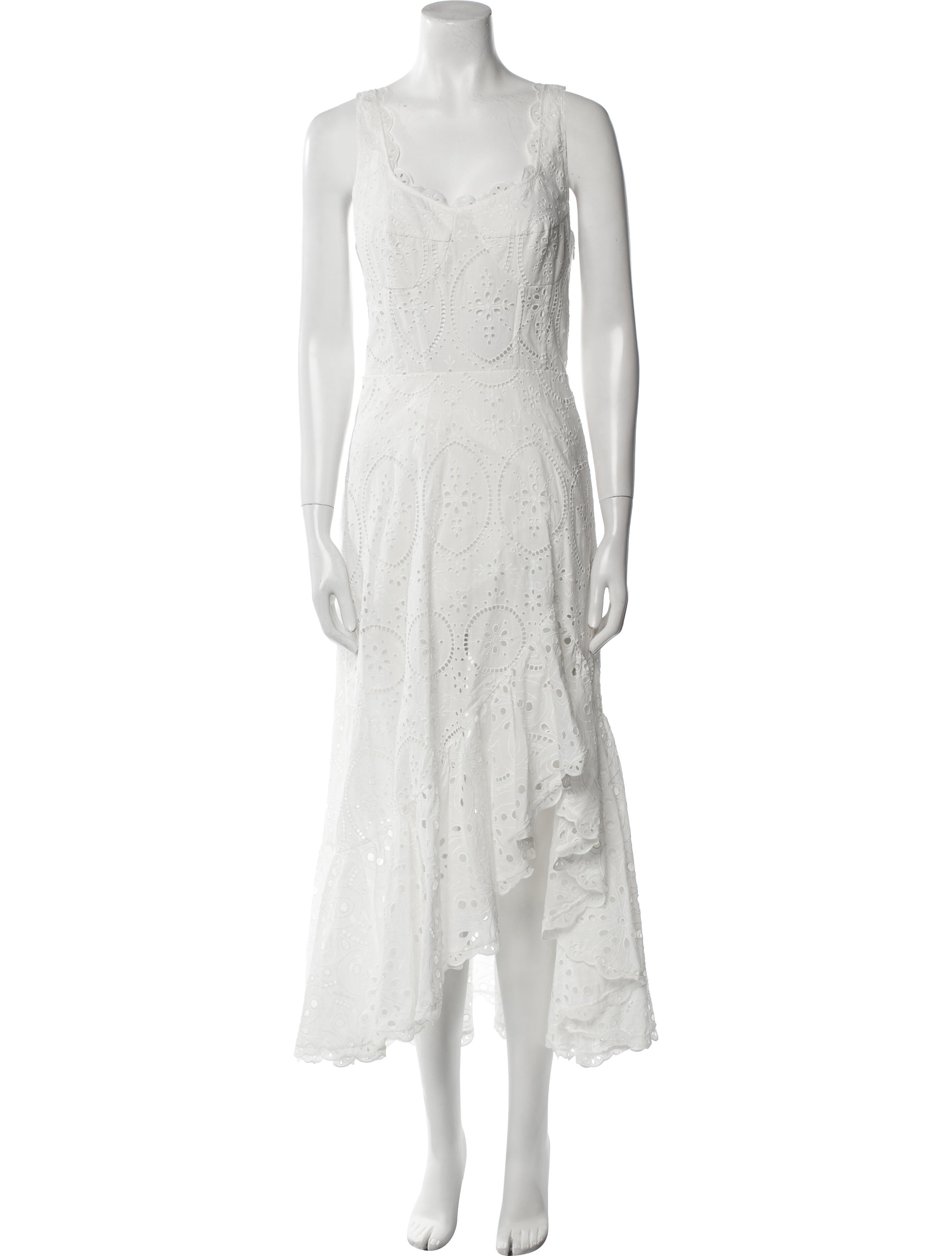 Charo Ruiz V-Neck Long Dress