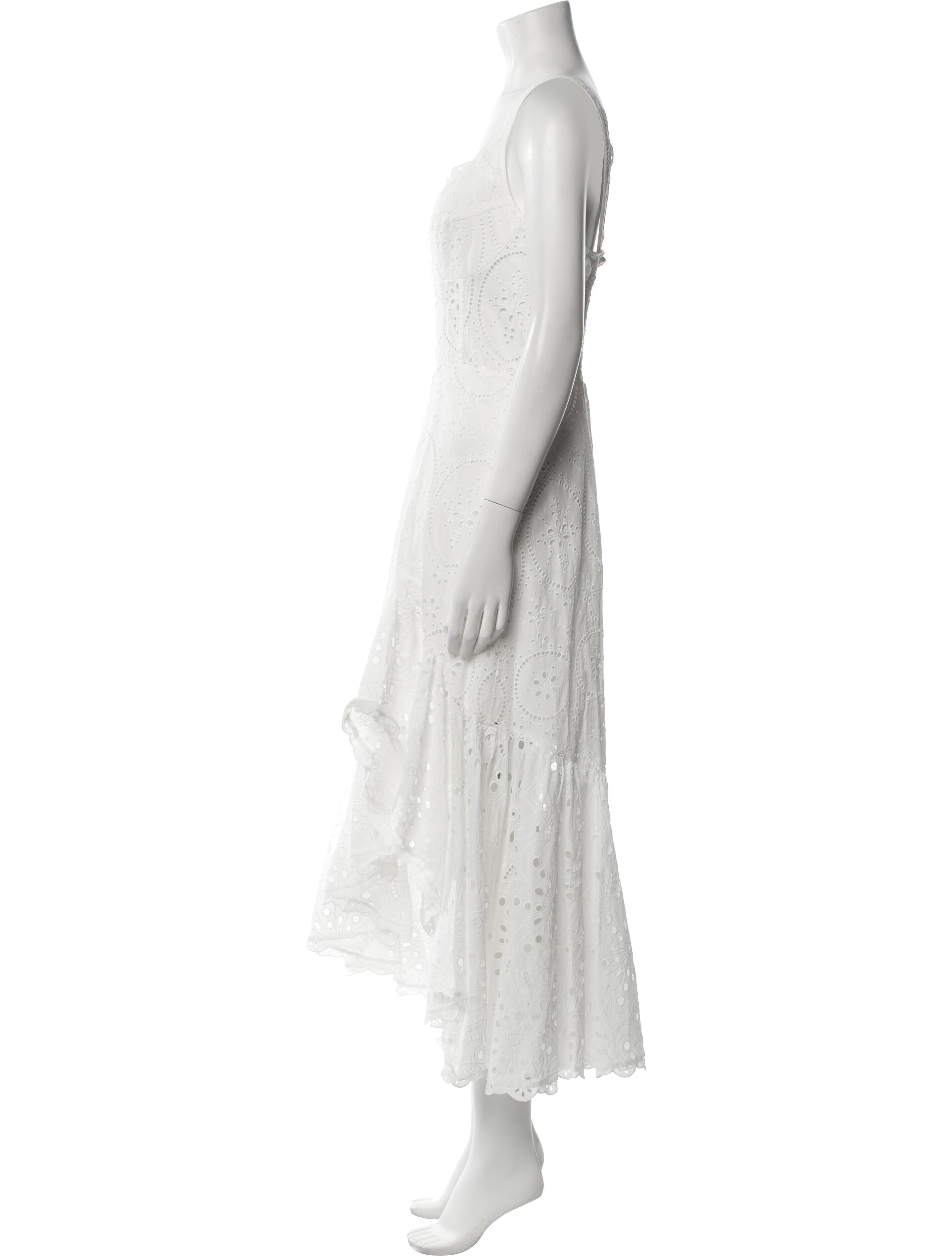 Charo Ruiz V-Neck Long Dress