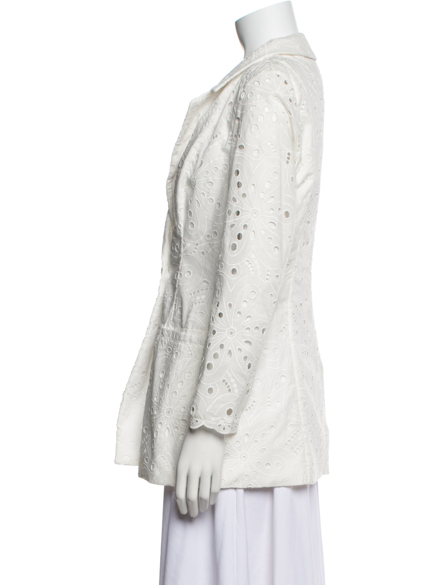 Charo Ruiz Lace Pattern Blazer