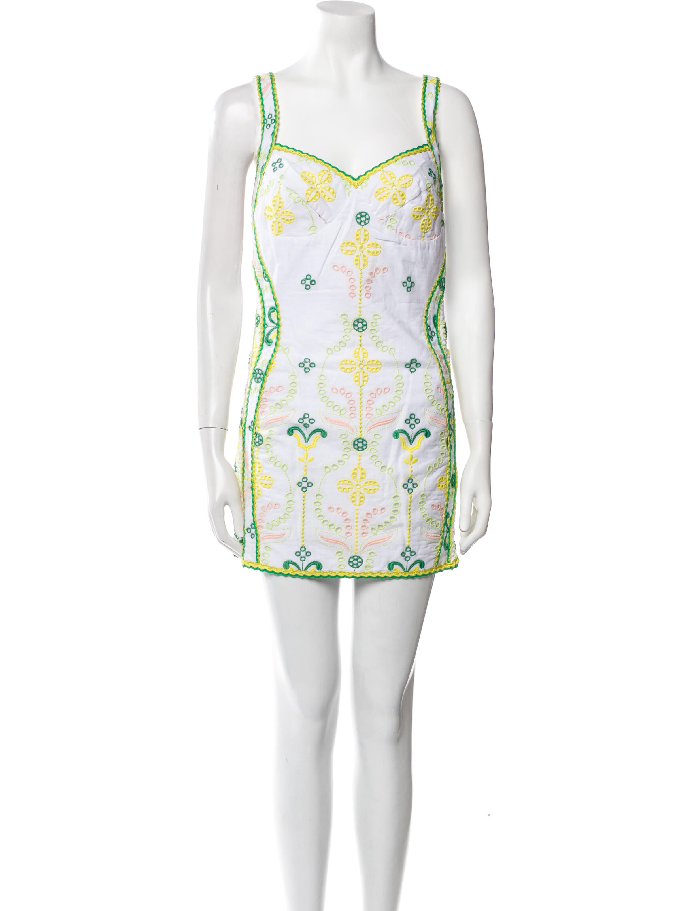 Charo Ruiz Lace Pattern Mini Dress w/ Tags