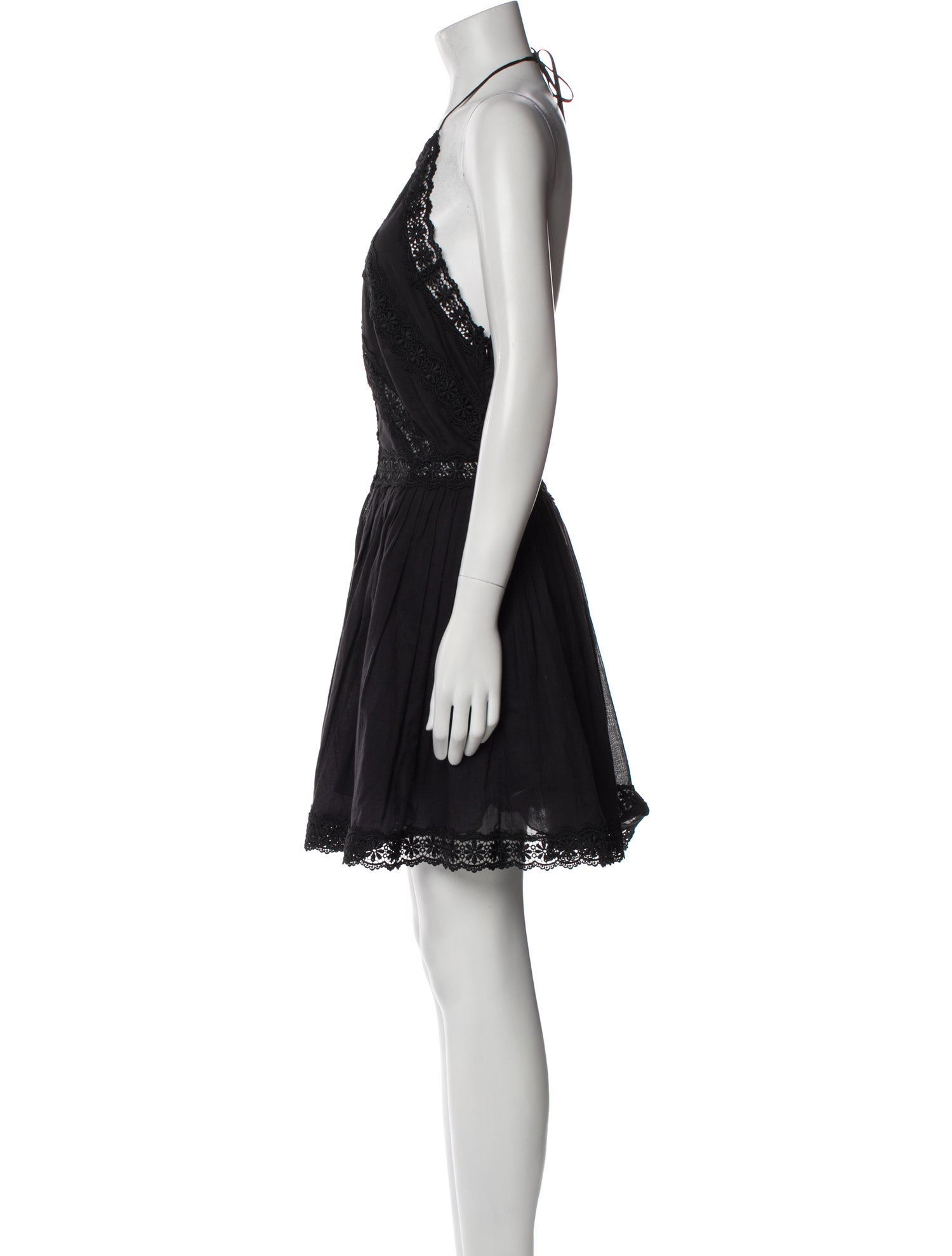 Charo Ruiz Halterneck Mini Dress