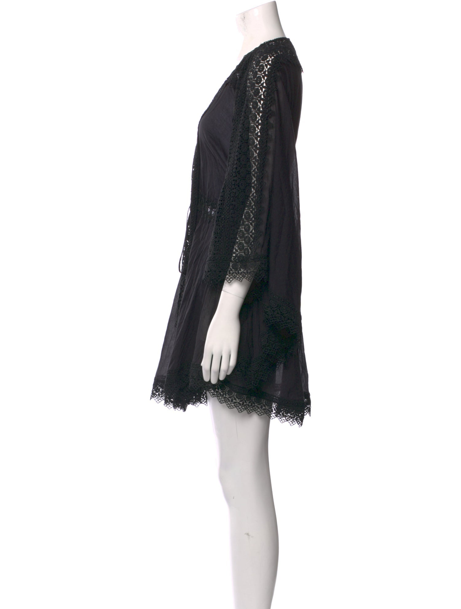 Charo Ruiz V-Neck Mini Dress