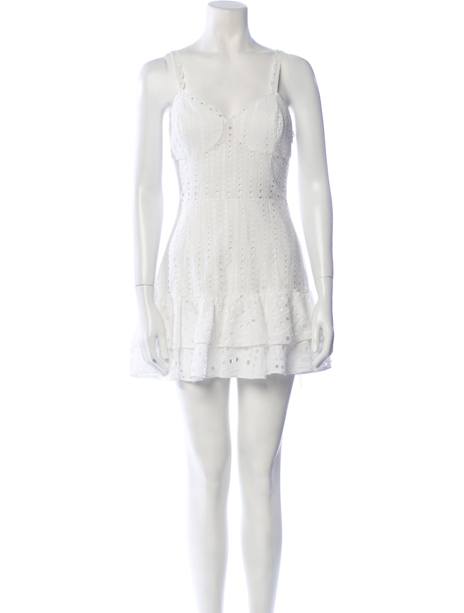 Charo Ruiz V-Neck Mini Dress