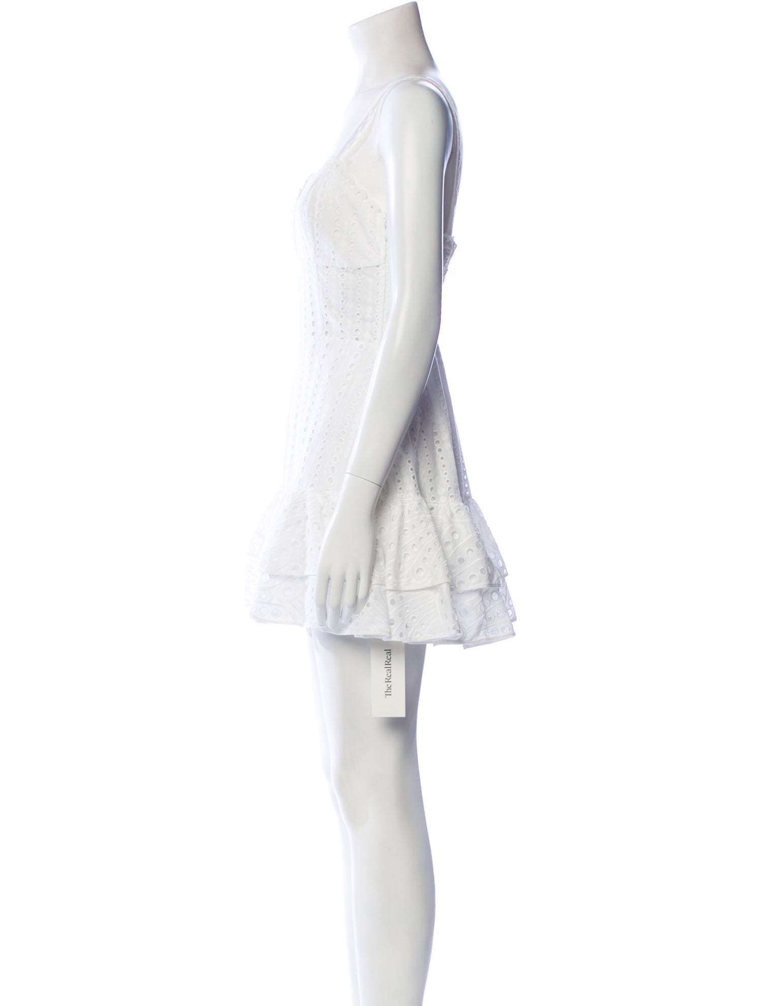Charo Ruiz V-Neck Mini Dress