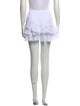 Charo Ruiz Embroidered Accent Mini Skirt