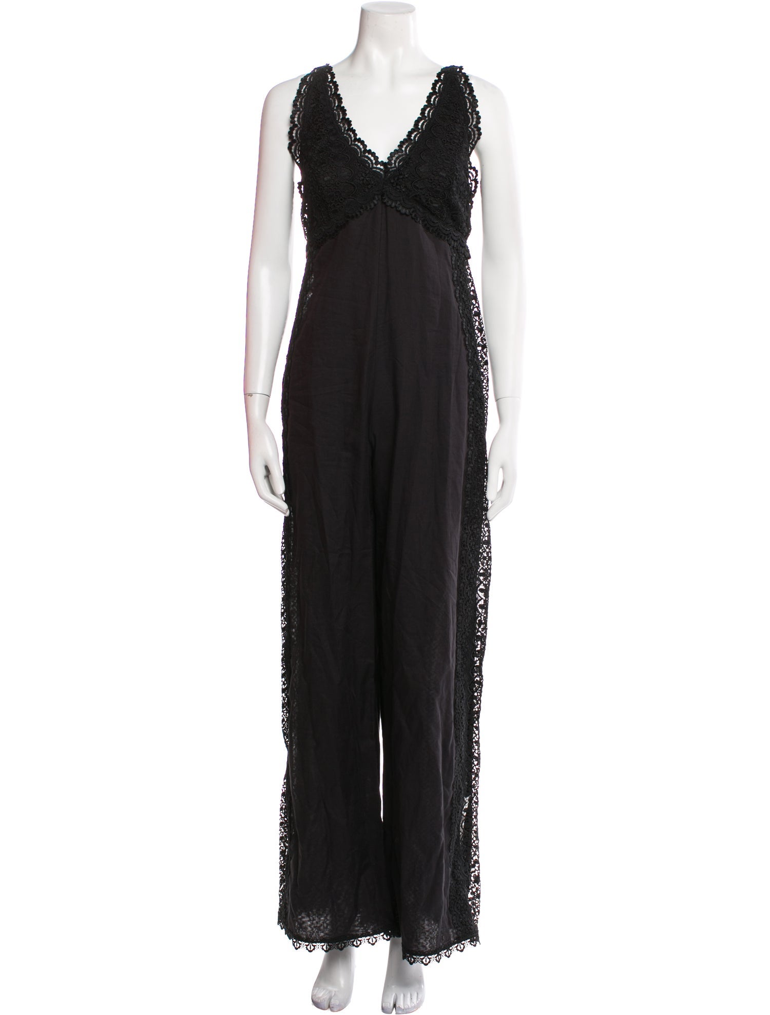 Charo Ruiz V-Neck Jumpsuit
