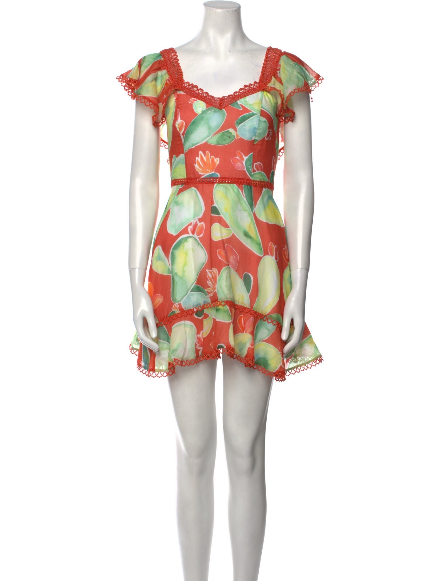 Charo Ruiz Printed Mini Dress