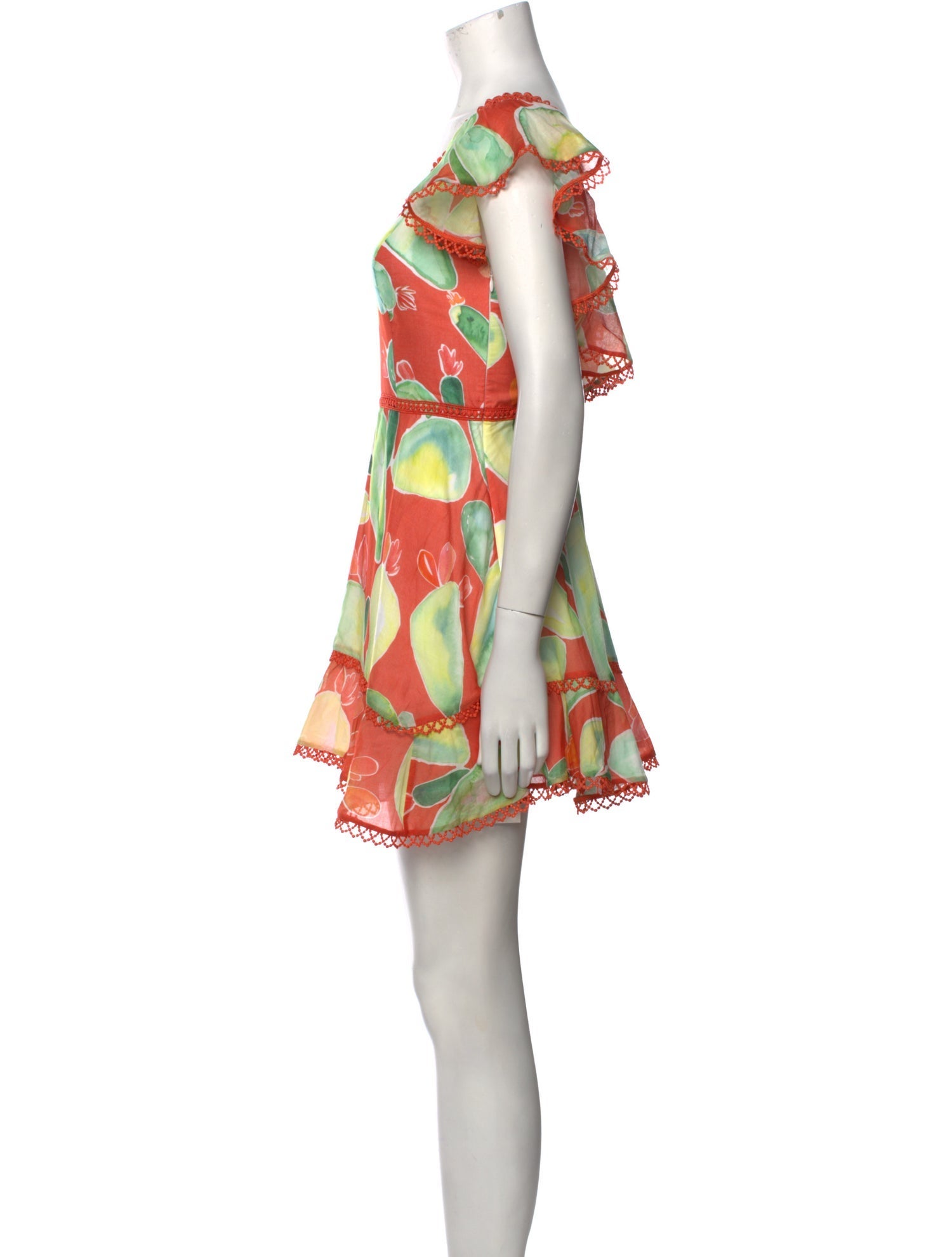 Charo Ruiz Printed Mini Dress