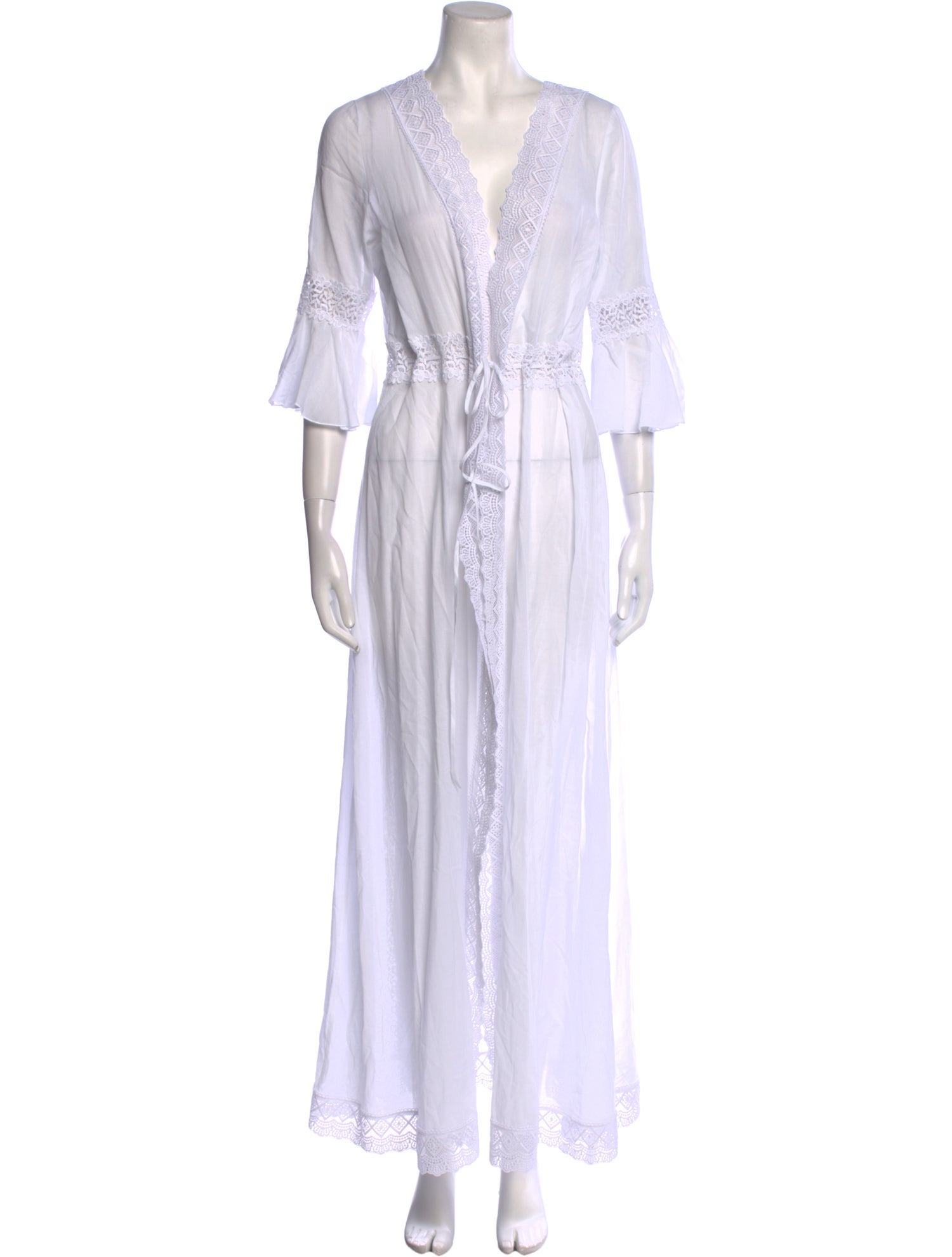 Charo Ruiz V-Neck Long Dress