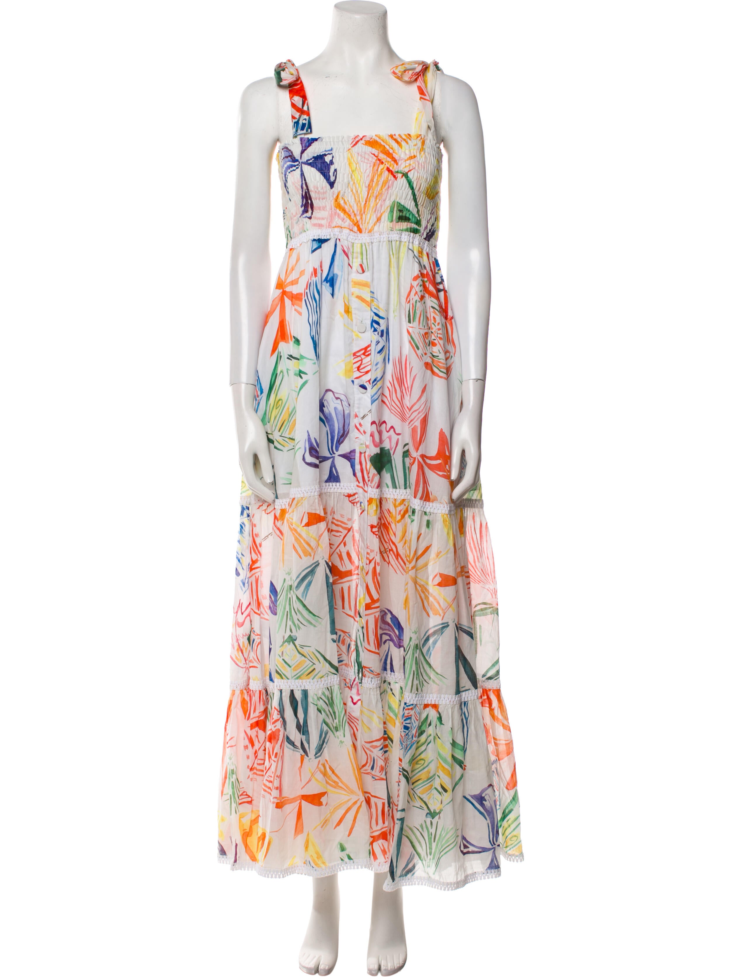 Charo Ruiz Printed Long Skirt