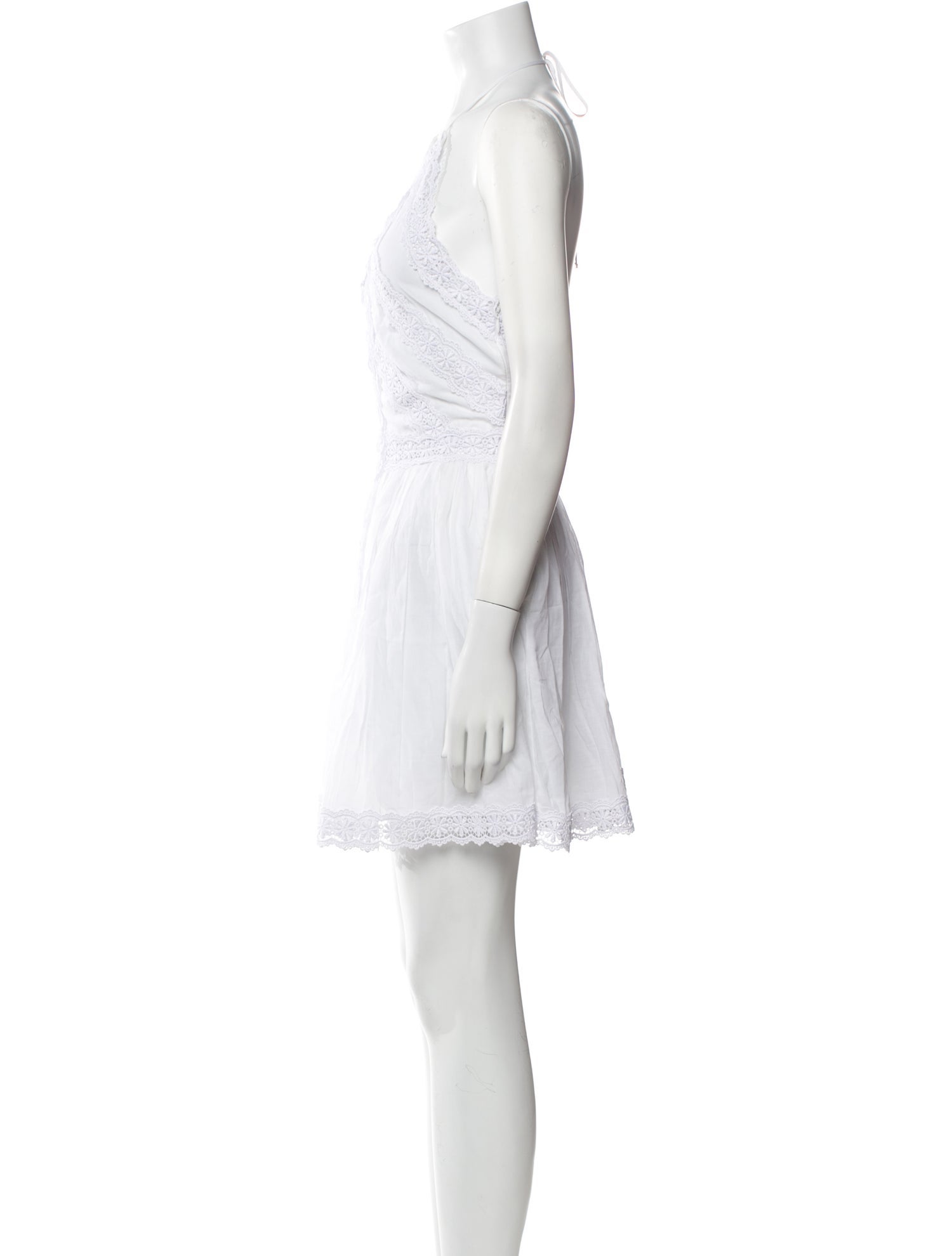 Charo Ruiz Halterneck Mini Dress