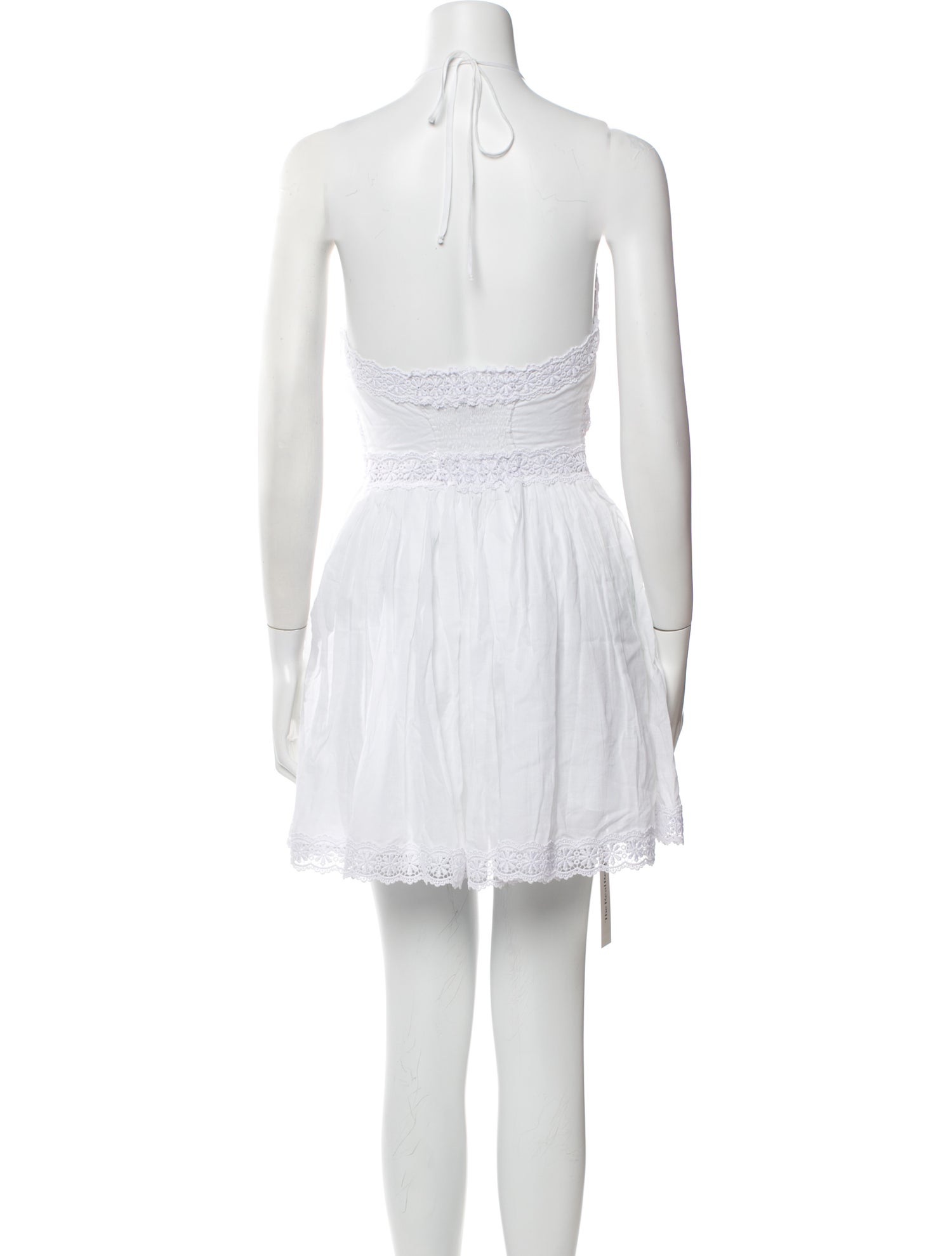 Charo Ruiz Halterneck Mini Dress