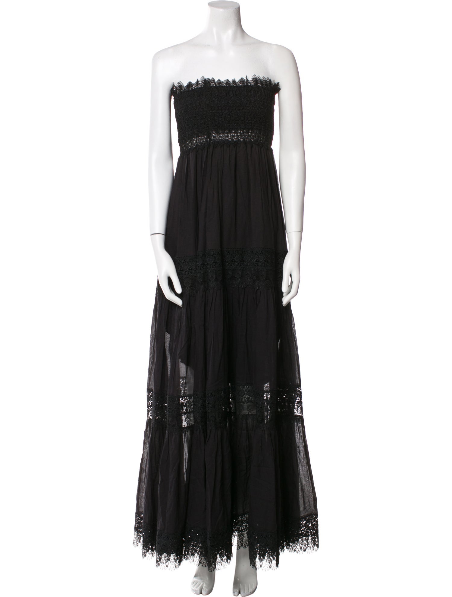 Charo Ruiz Strapless Long Dress w/ Tags