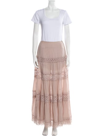 Charo Ruiz Lace Pattern Skirt Set