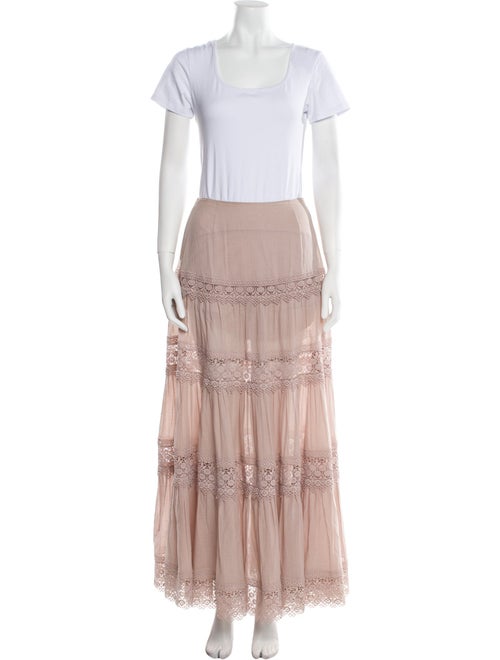 Charo Ruiz Lace Pattern Skirt Set
