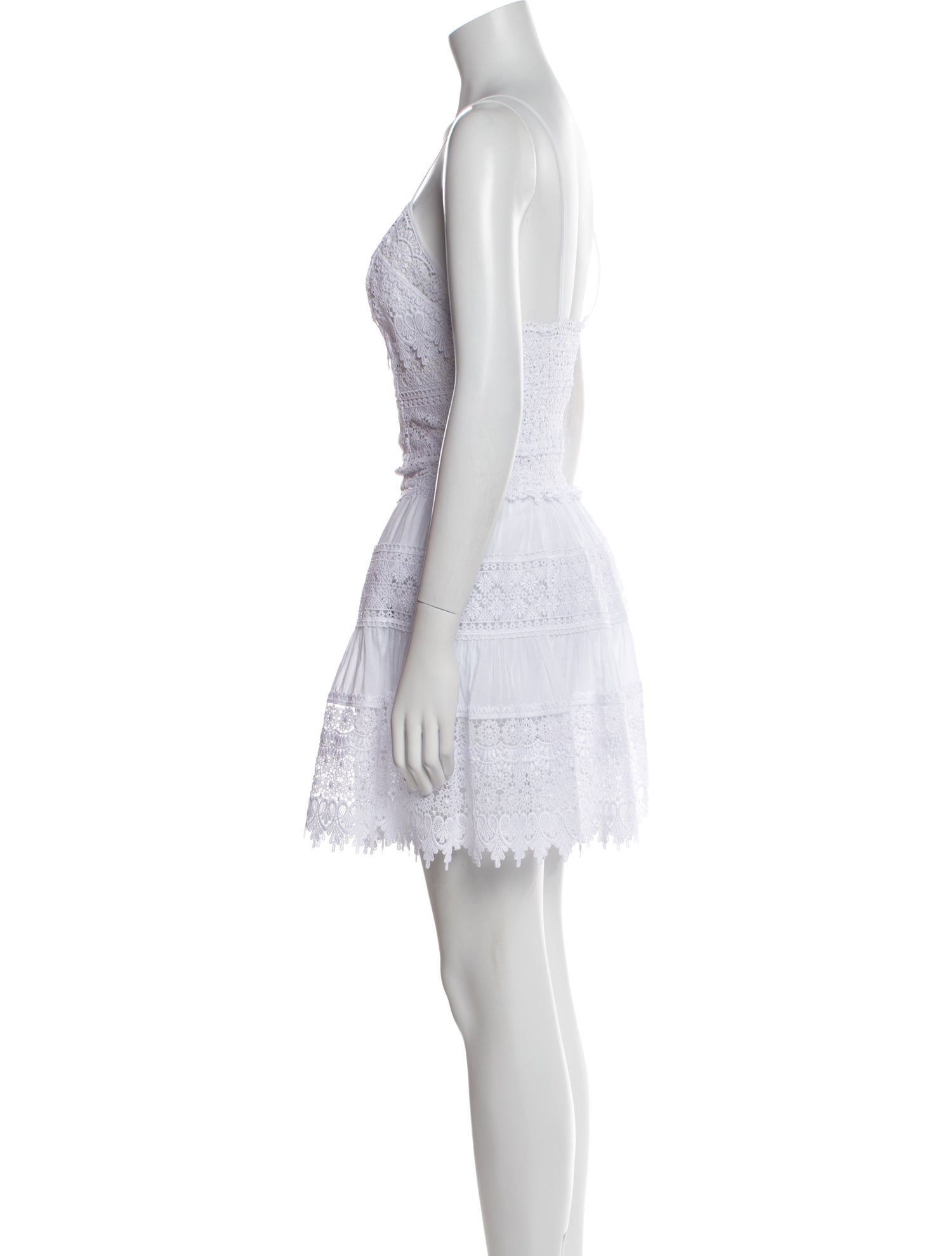 Charo Ruiz Square Neckline Mini Dress