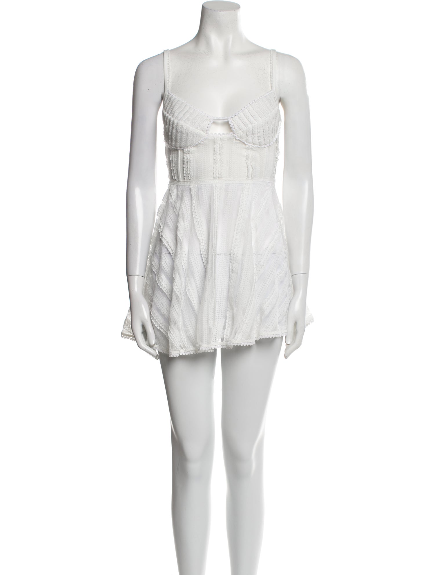 Charo Ruiz V-Neck Mini Dress w/ Tags