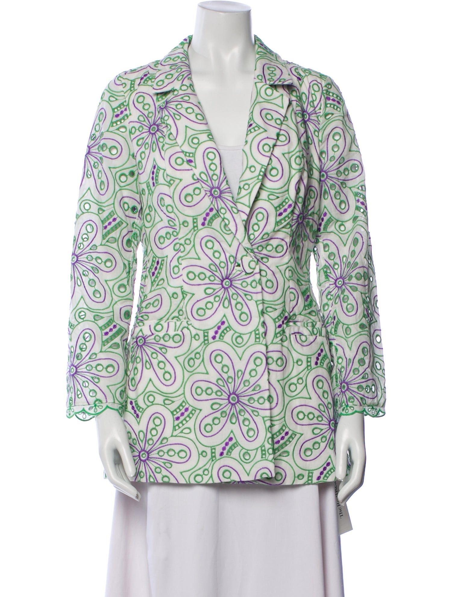 Charo Ruiz Printed Blazer w/ Tags