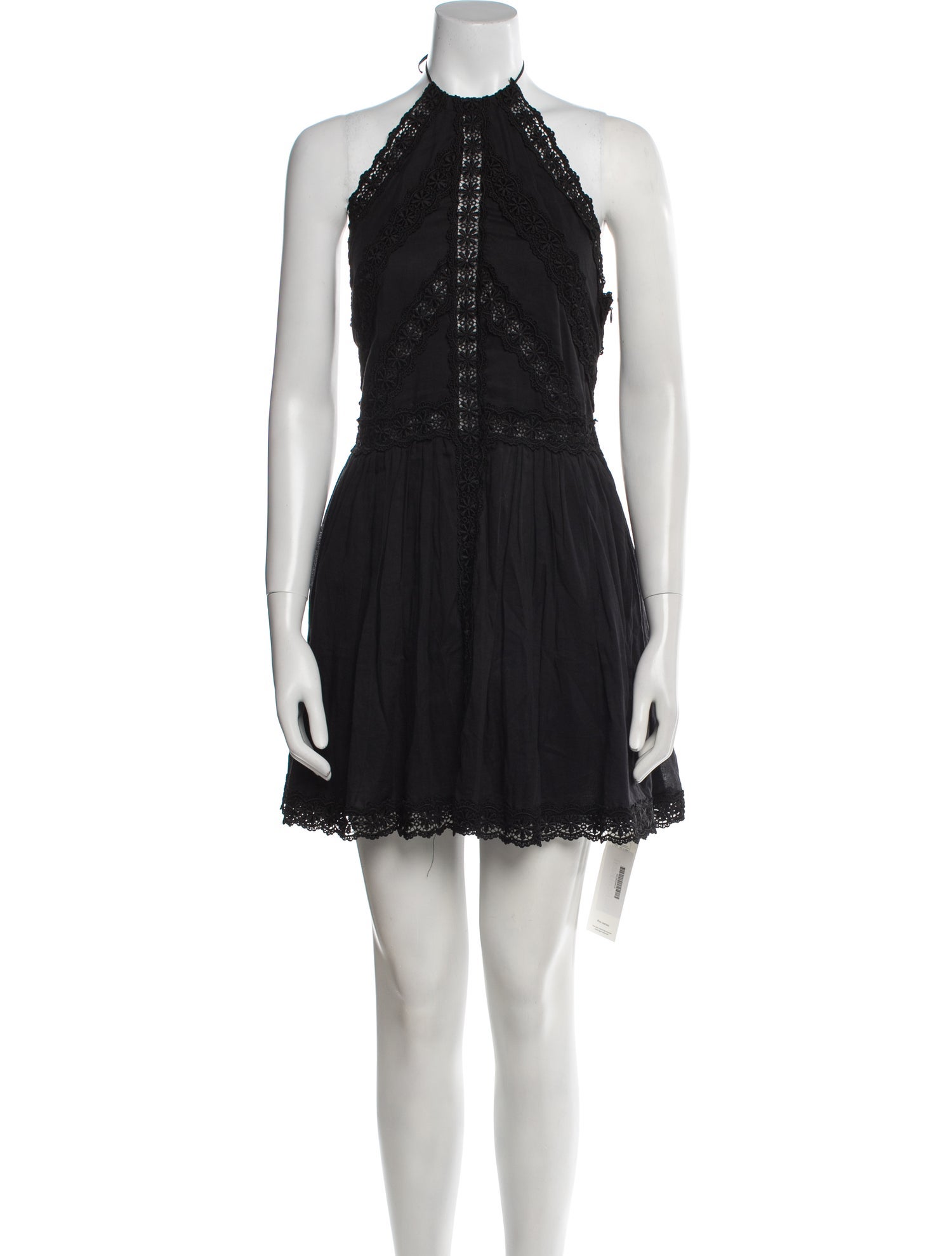 Charo Ruiz Halterneck Mini Dress