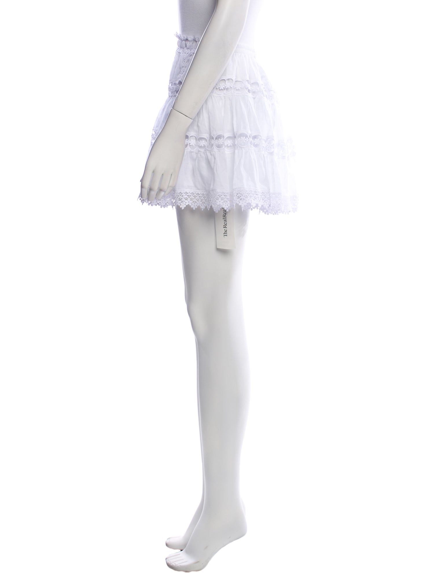 Charo Ruiz Ruffle Embellishment Mini Skirt w/ Tags