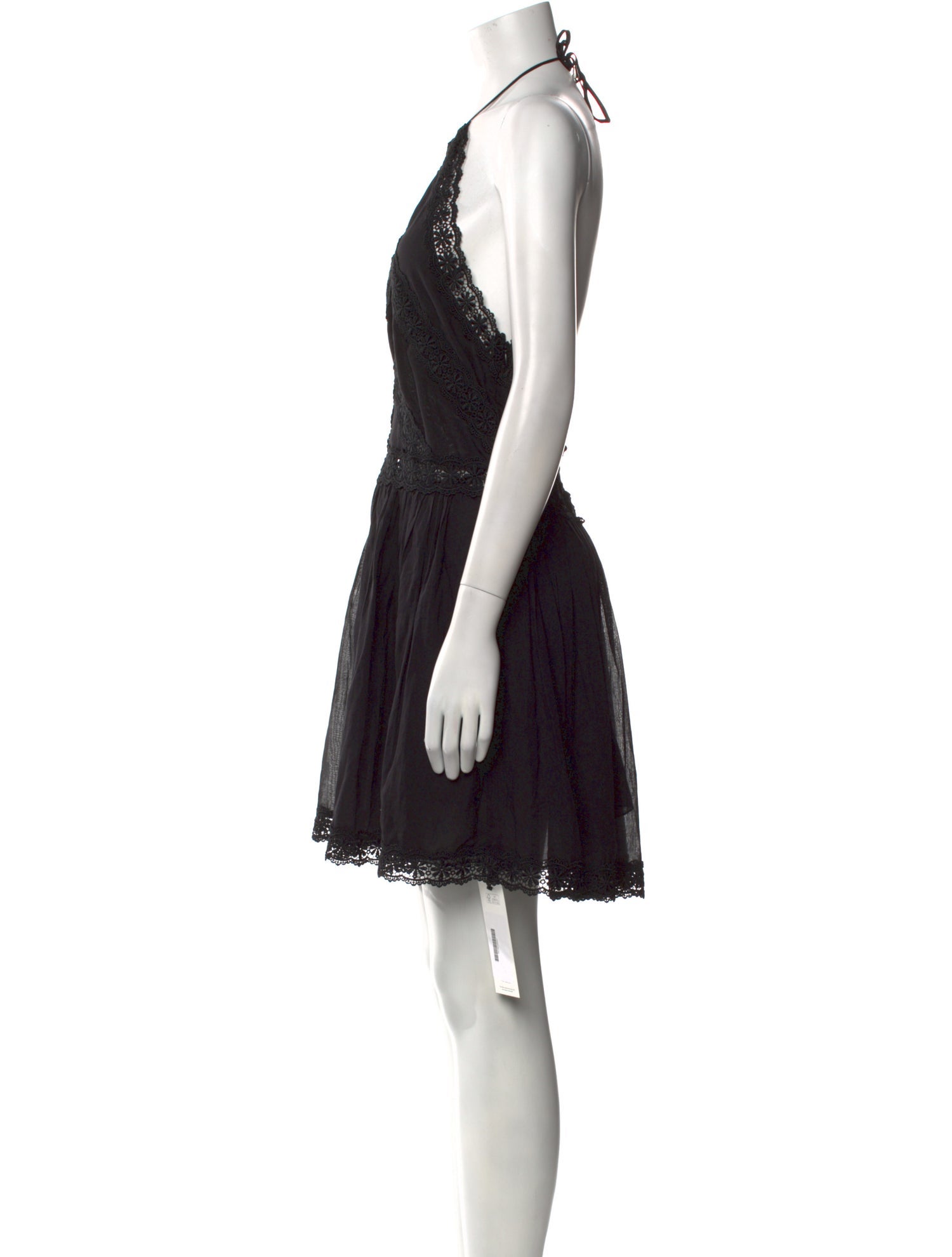 Charo Ruiz Halterneck Knee-Length Dress