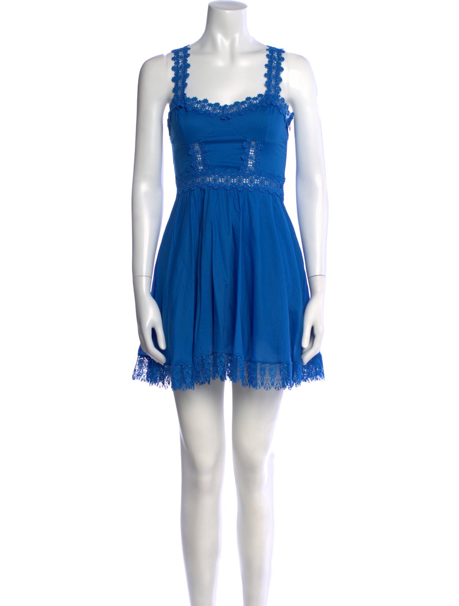 Charo Ruiz Square Neckline Mini Dress