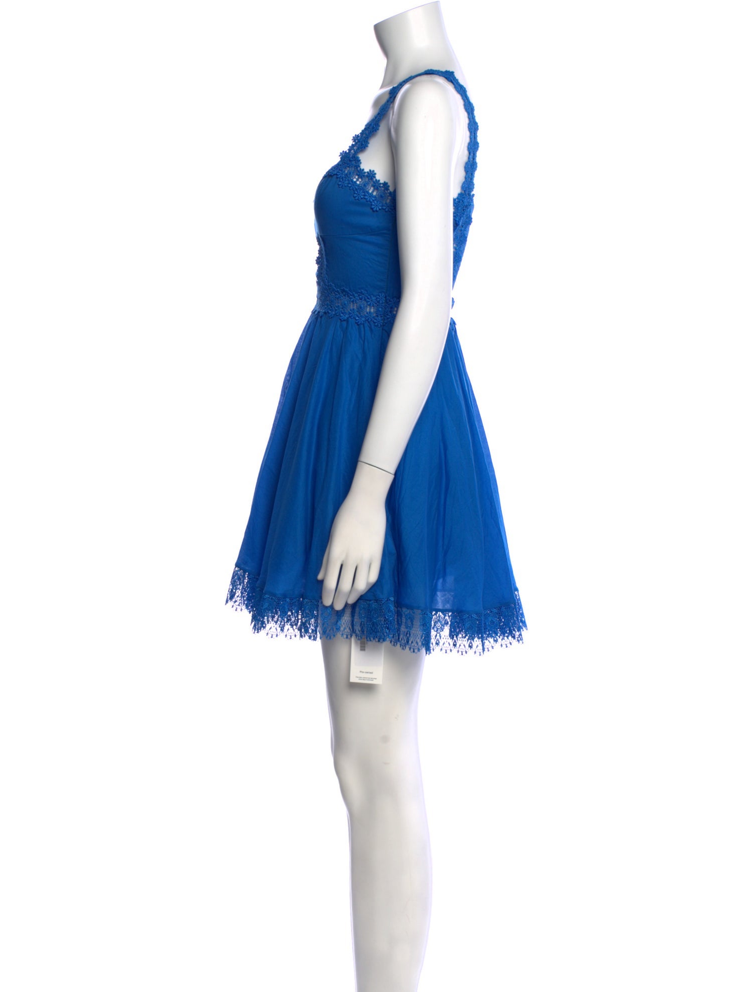 Charo Ruiz Square Neckline Mini Dress