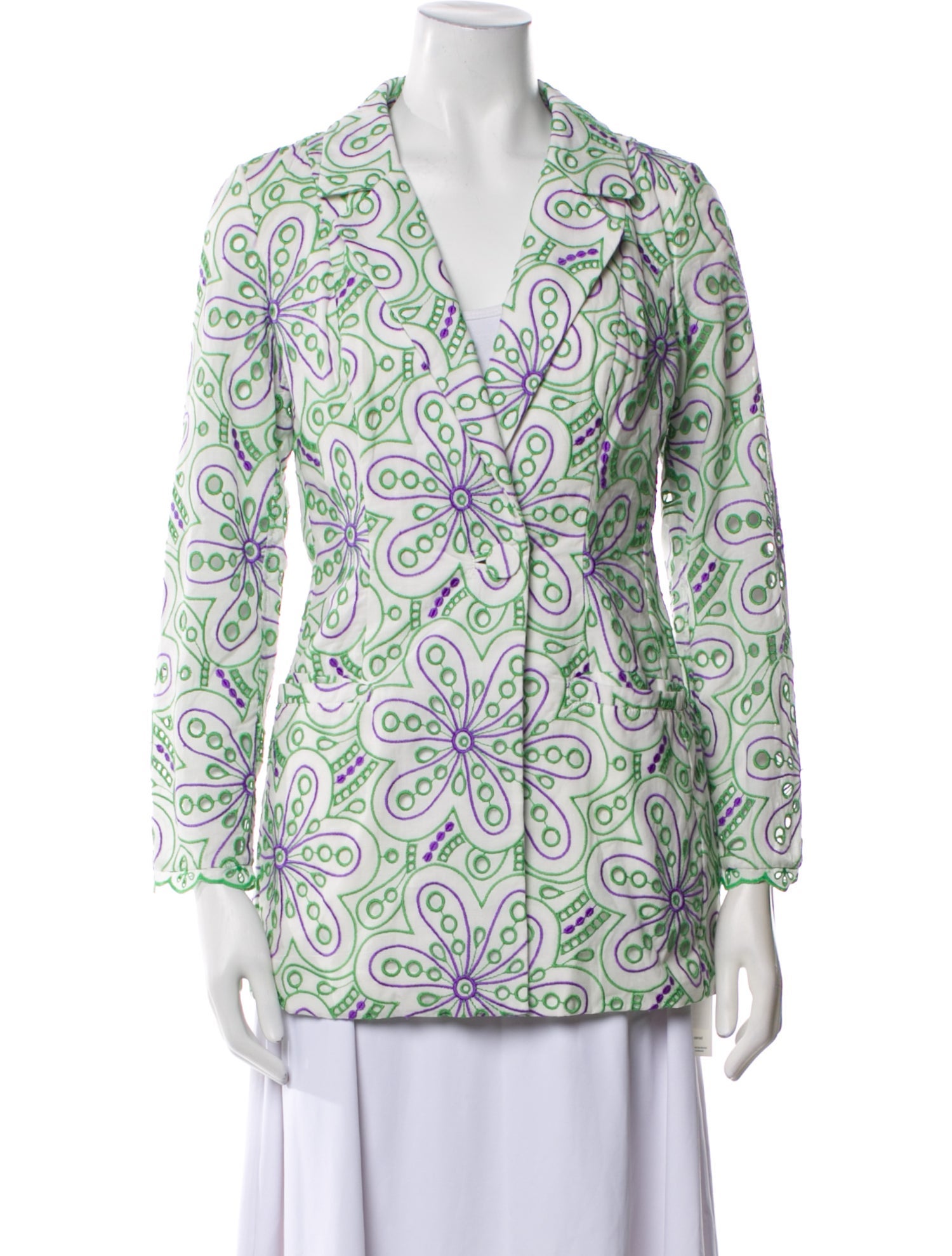 Charo Ruiz Printed Evening Jacket w/ Tags