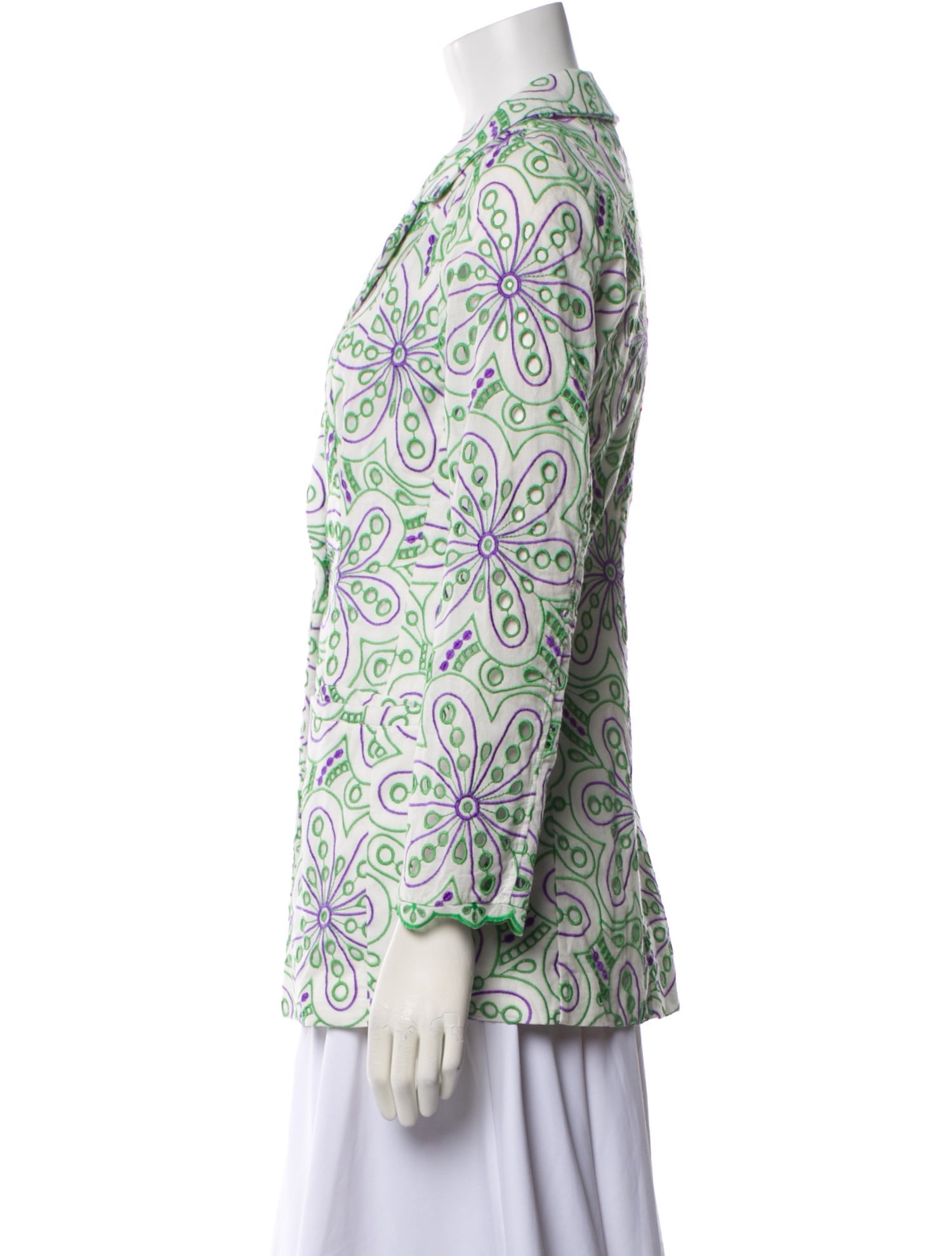 Charo Ruiz Printed Evening Jacket w/ Tags