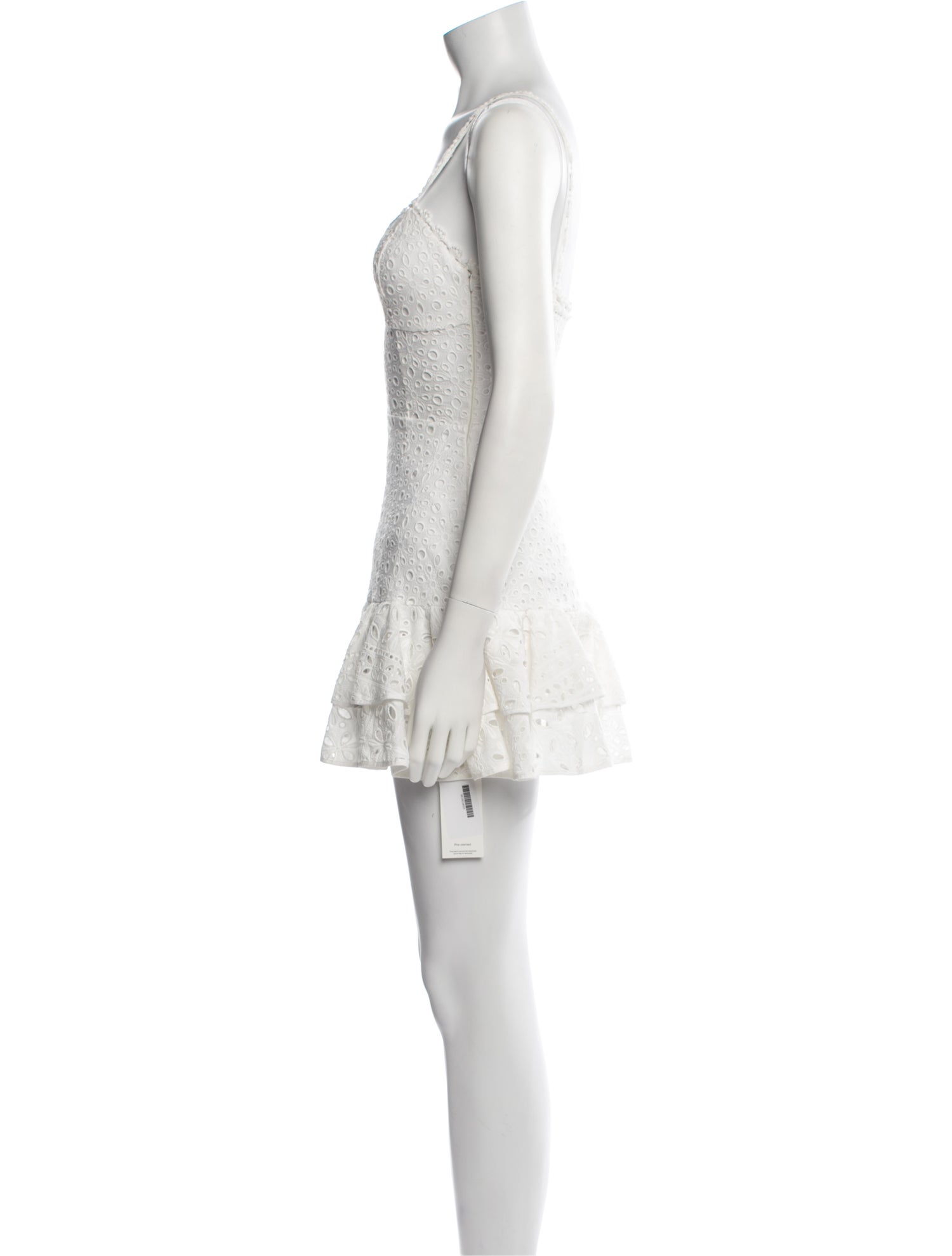 Charo Ruiz V-Neck Mini Dress