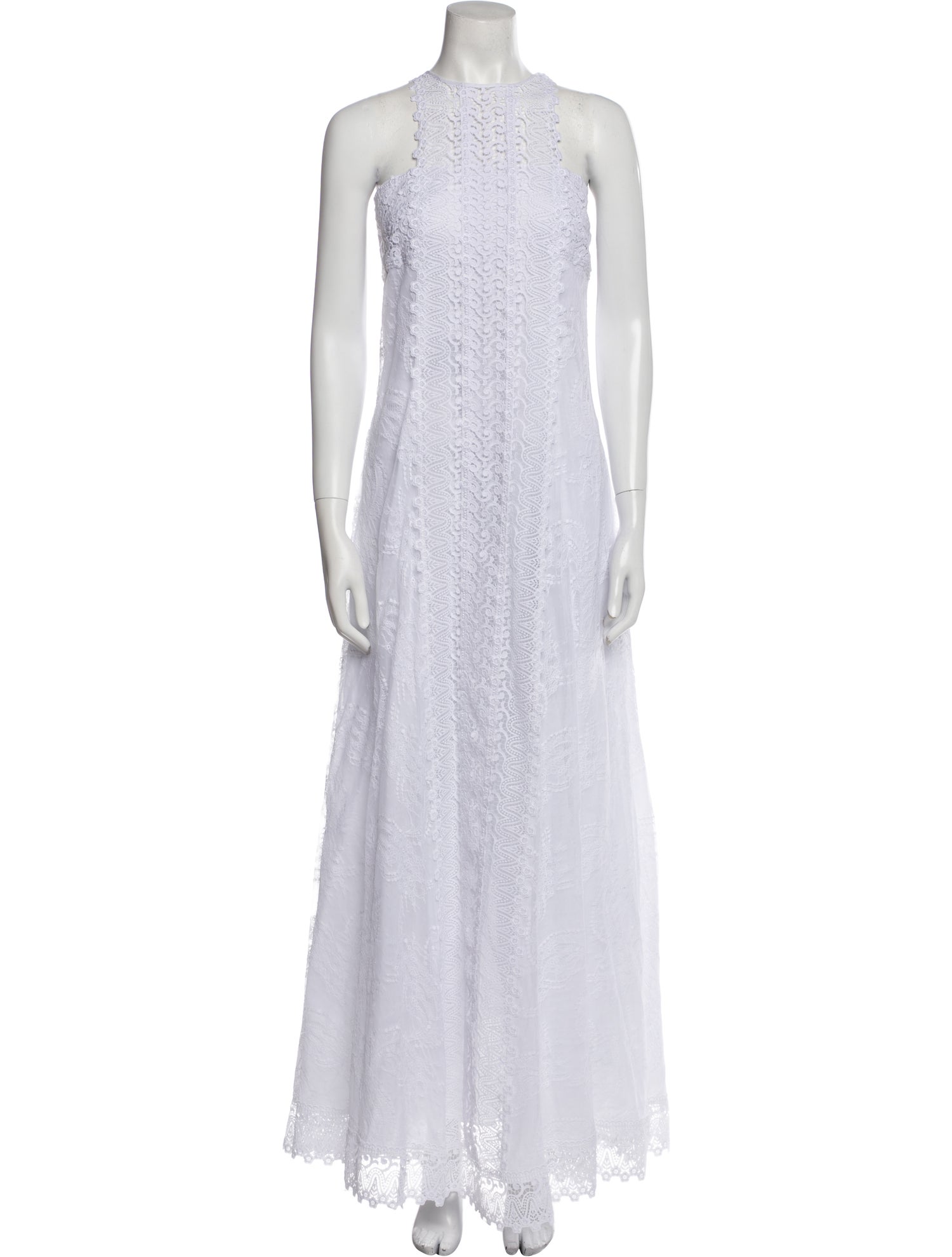 Charo Ruiz Square Neckline Long Dress