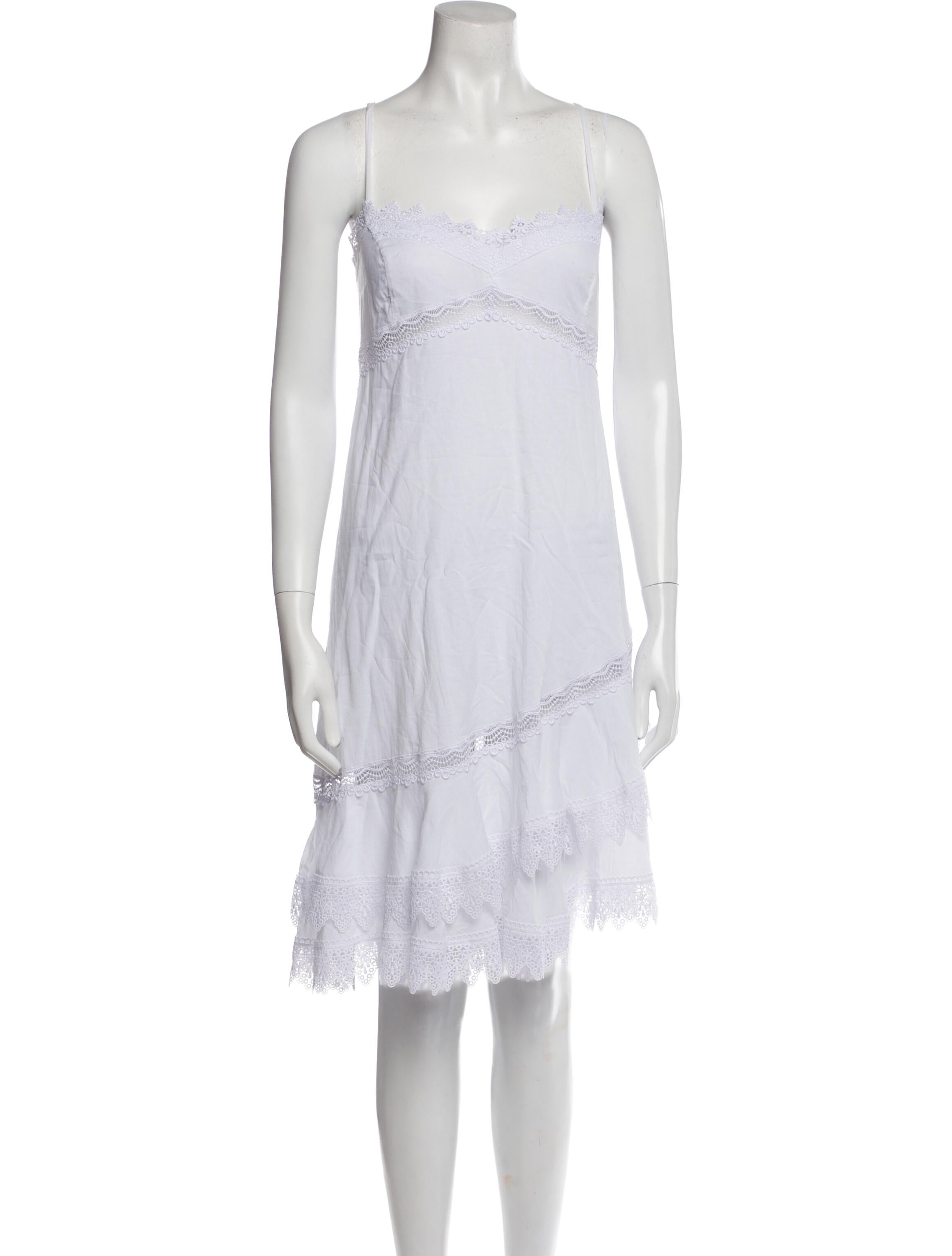 Charo Ruiz Square Neckline Mini Dress