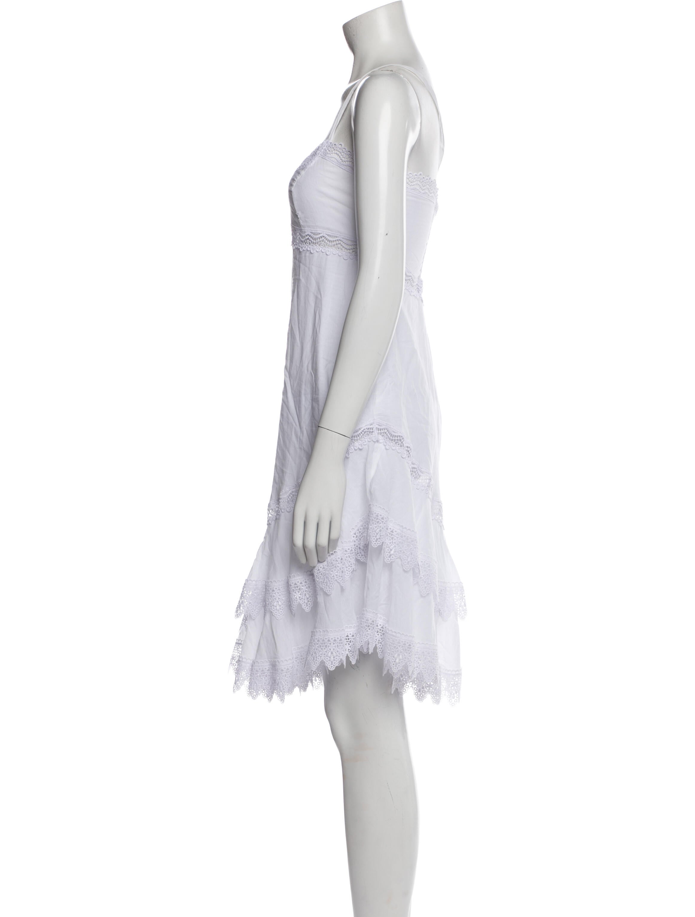 Charo Ruiz Square Neckline Mini Dress