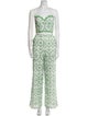 Charo Ruiz Lace Pattern Embroidered Accent Pant Set