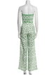 Charo Ruiz Lace Pattern Embroidered Accent Pant Set