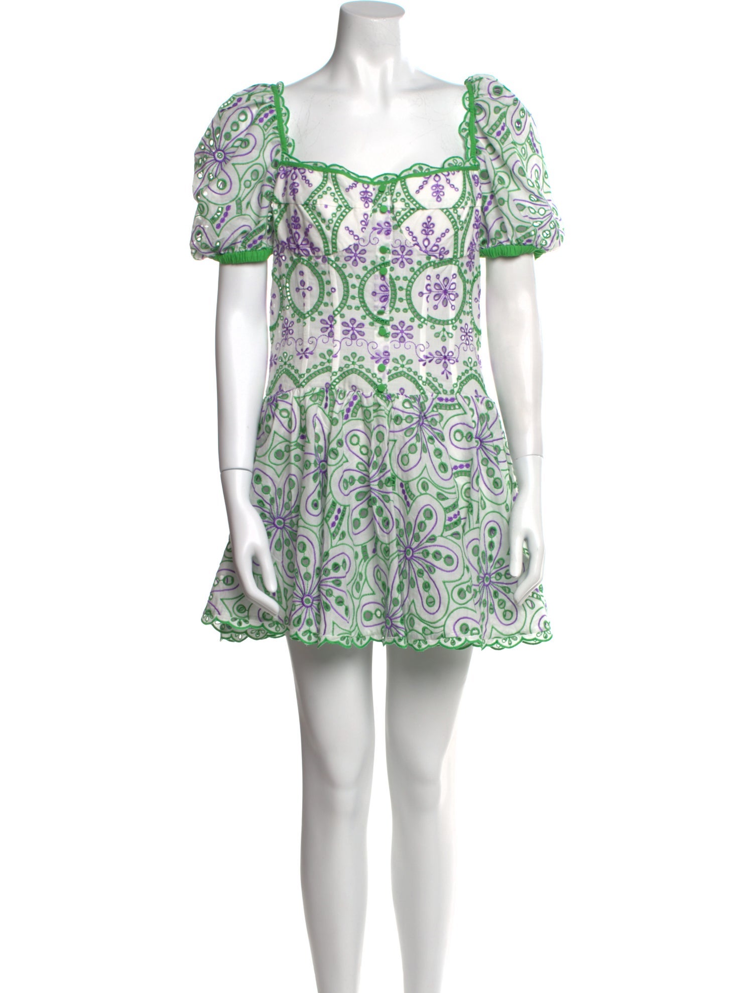 Charo Ruiz Printed Mini Dress
