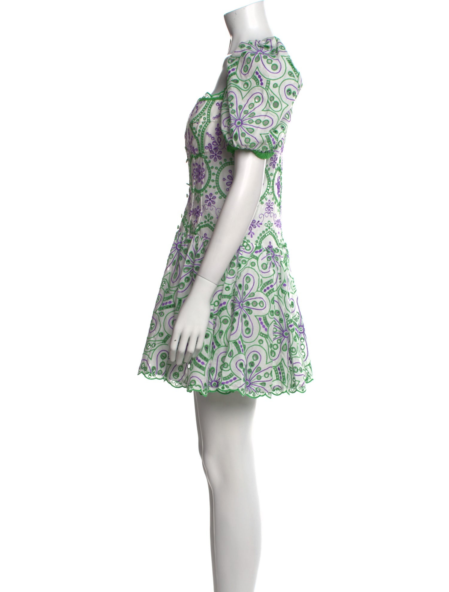 Charo Ruiz Printed Mini Dress