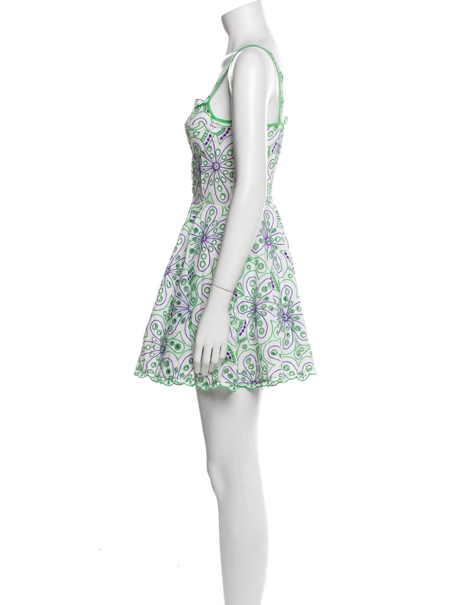 Charo Ruiz Printed Mini Dress