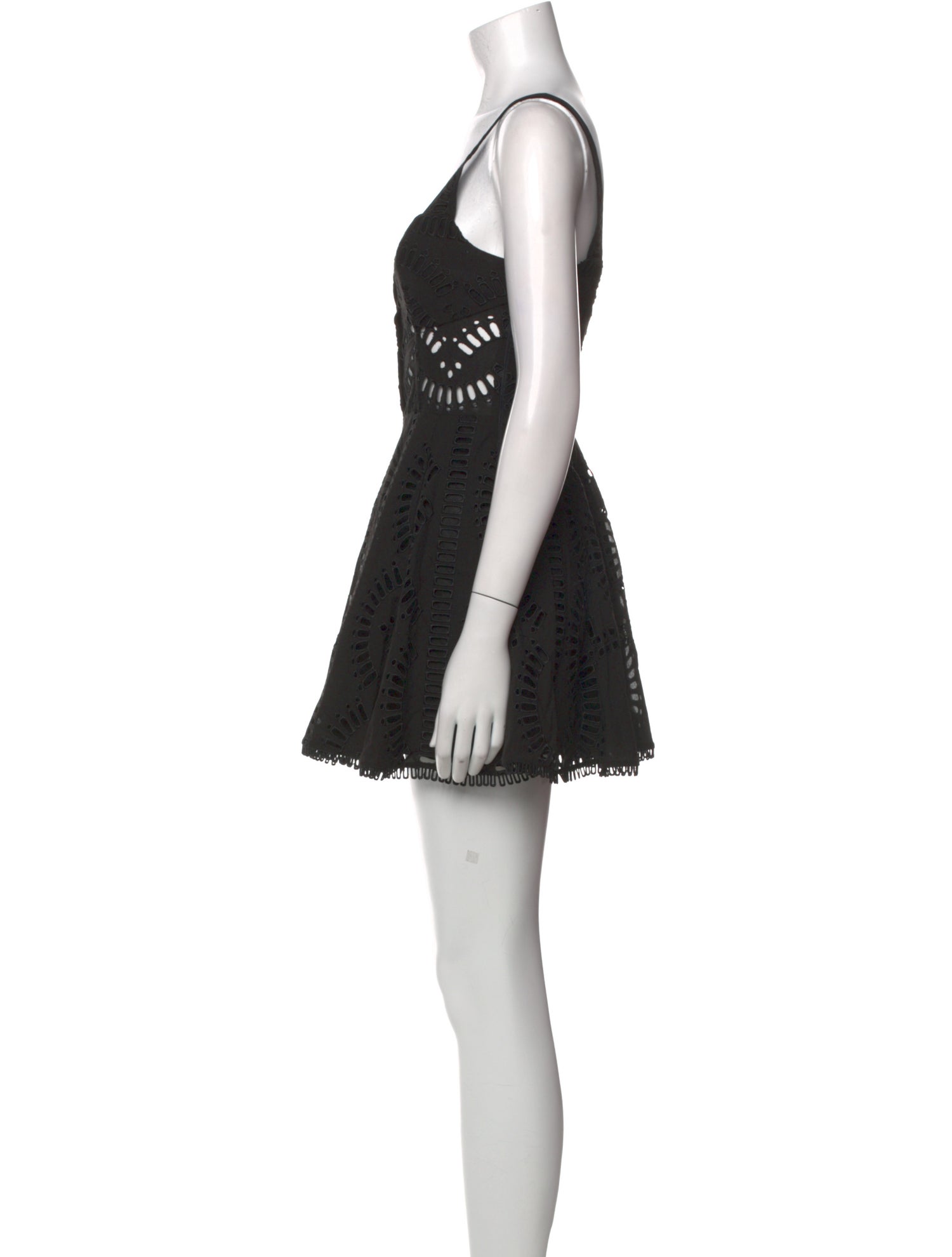 Charo Ruiz Square Neckline Mini Dress