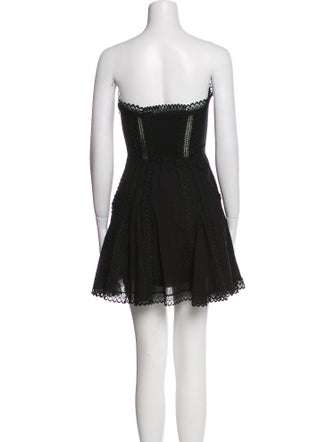 Charo Ruiz Strapless Mini Dress