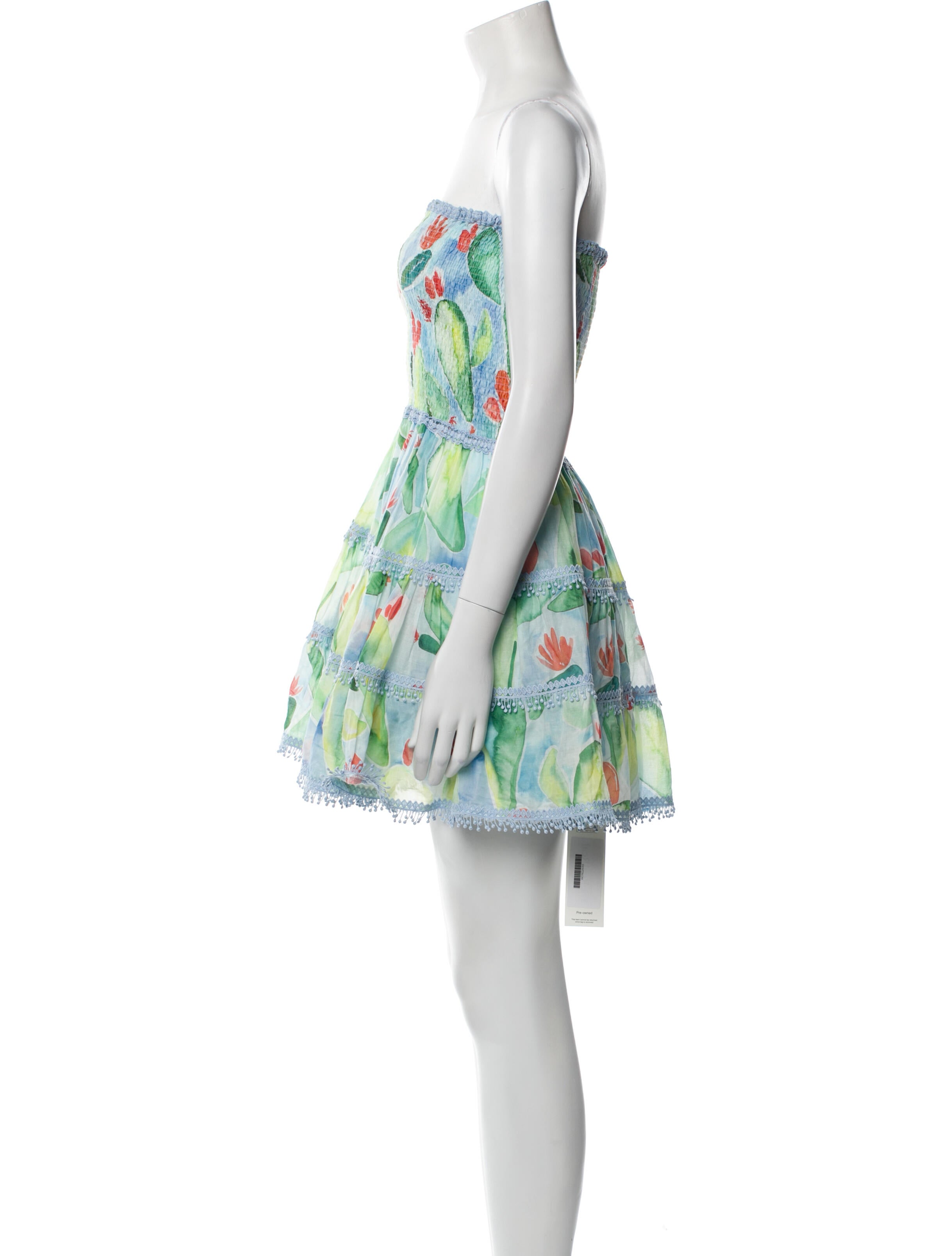 Charo Ruiz Printed Mini Dress w/ Tags