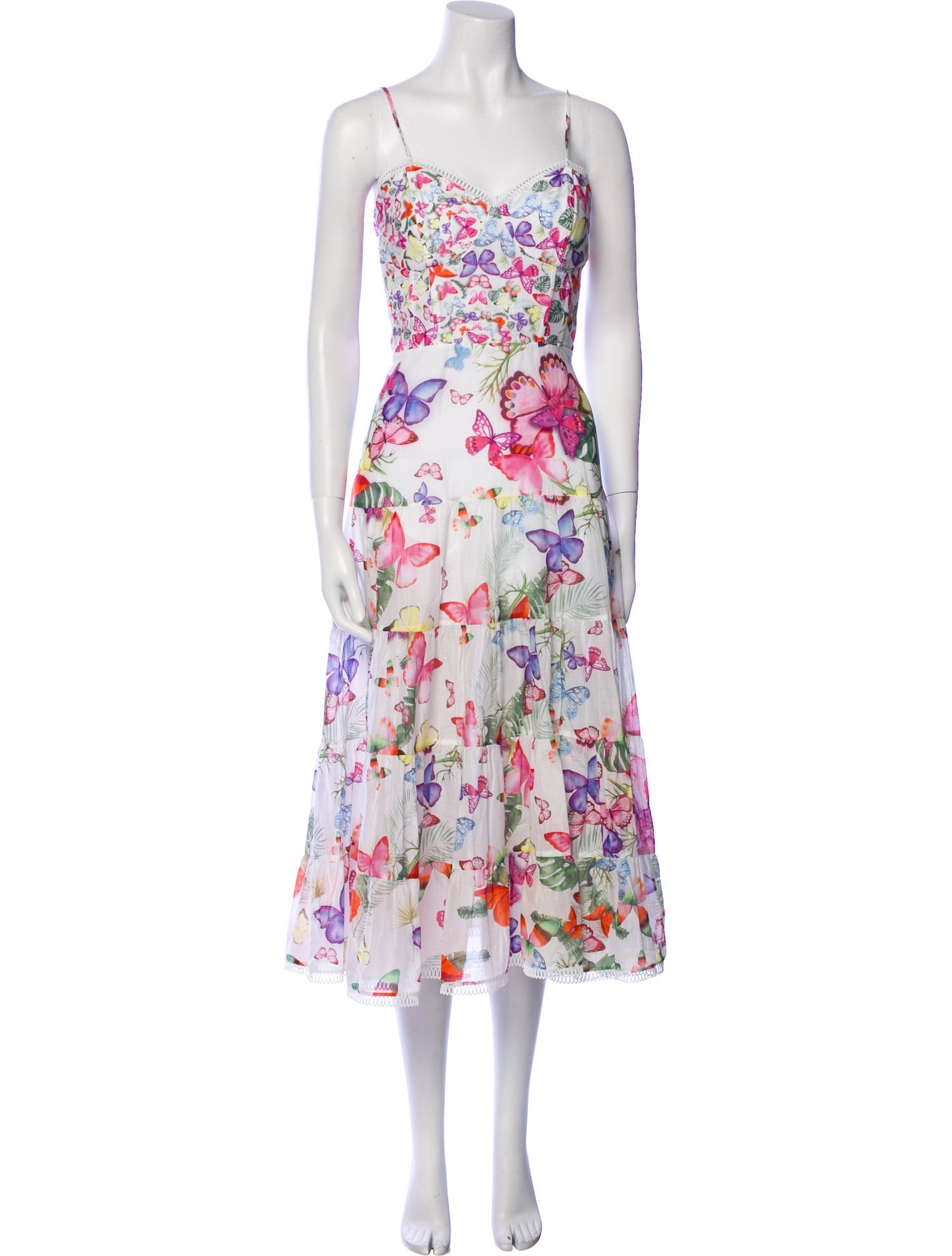 Charo Ruiz Floral Print Long Dress