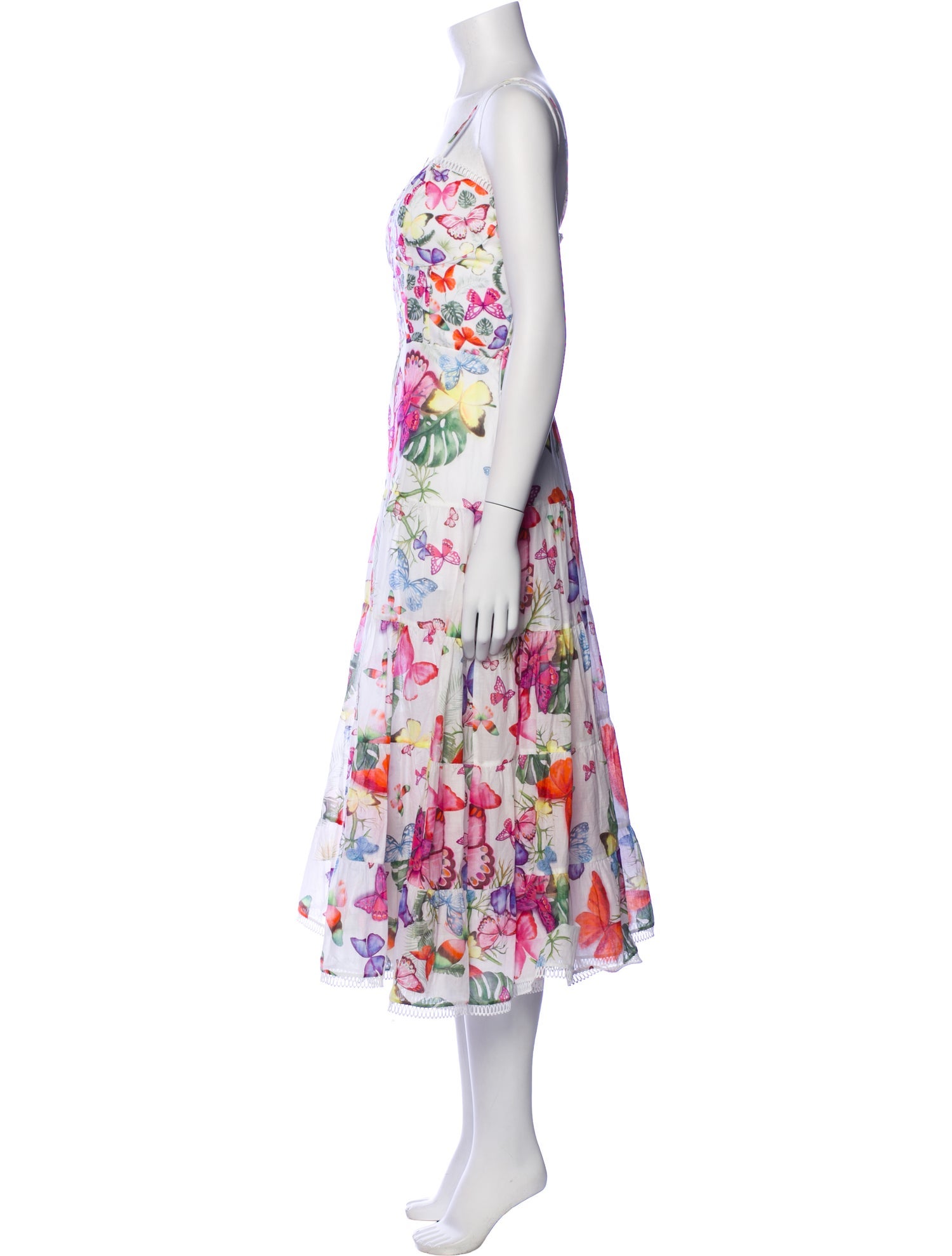 Charo Ruiz Floral Print Long Dress