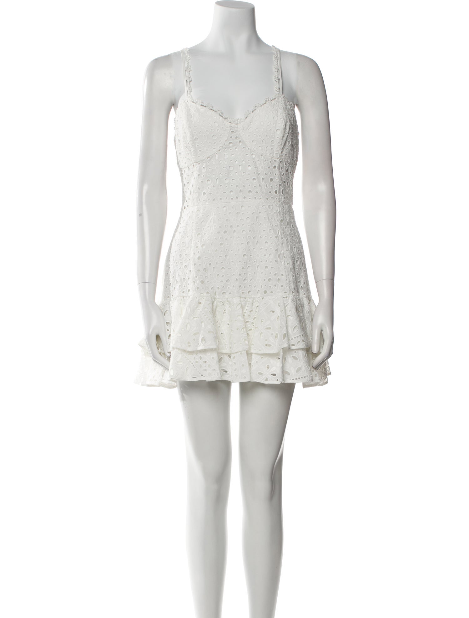 Charo Ruiz V-Neck Mini Dress