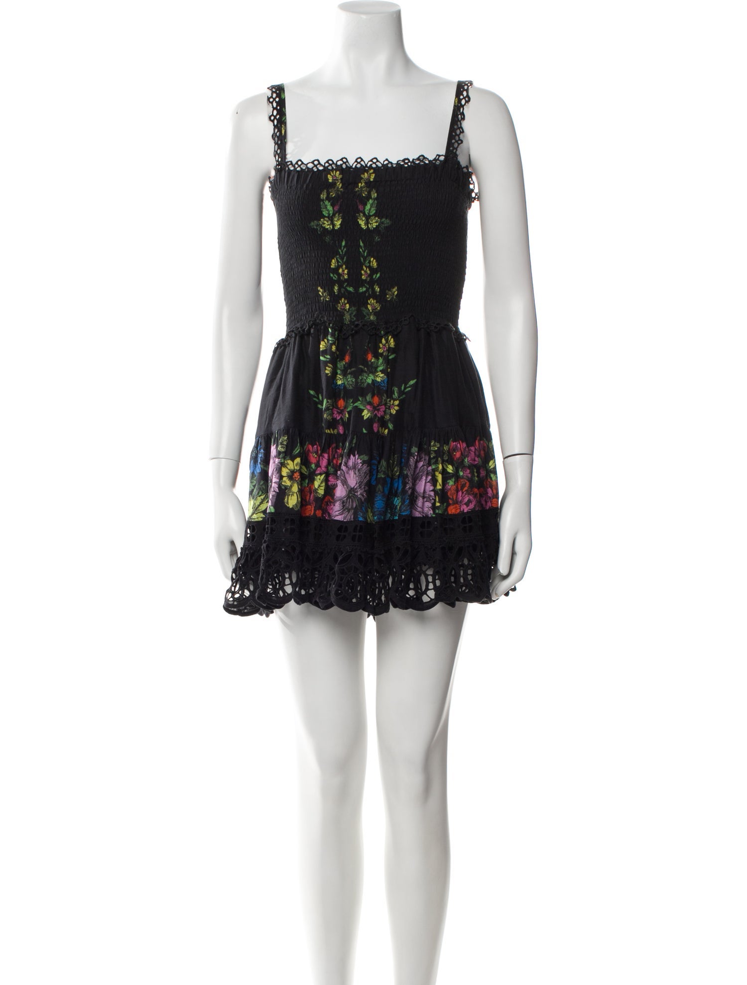 Charo Ruiz Floral Print Mini Dress