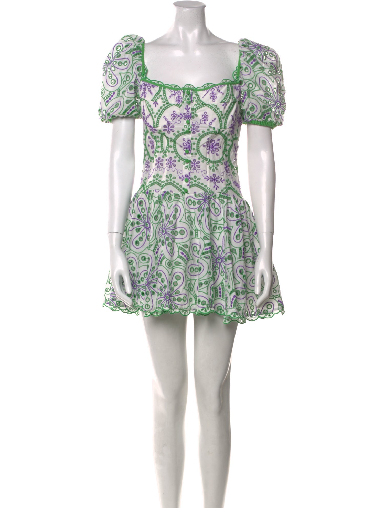 Charo Ruiz Printed Mini Dress