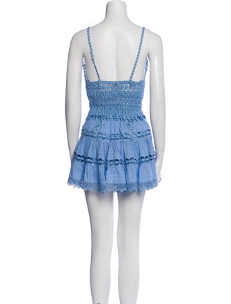 Charo Ruiz Lace Pattern Skirt Set