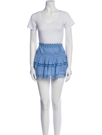 Charo Ruiz Lace Pattern Skirt Set